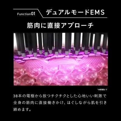 エレキブラシプラスEMS刺激