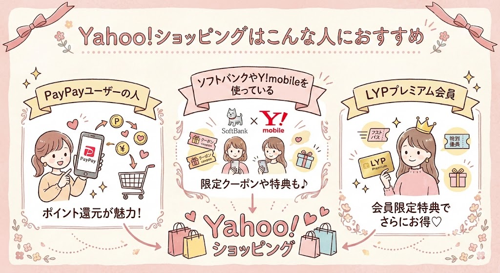 Yahoo!はこんな人におすすめ
